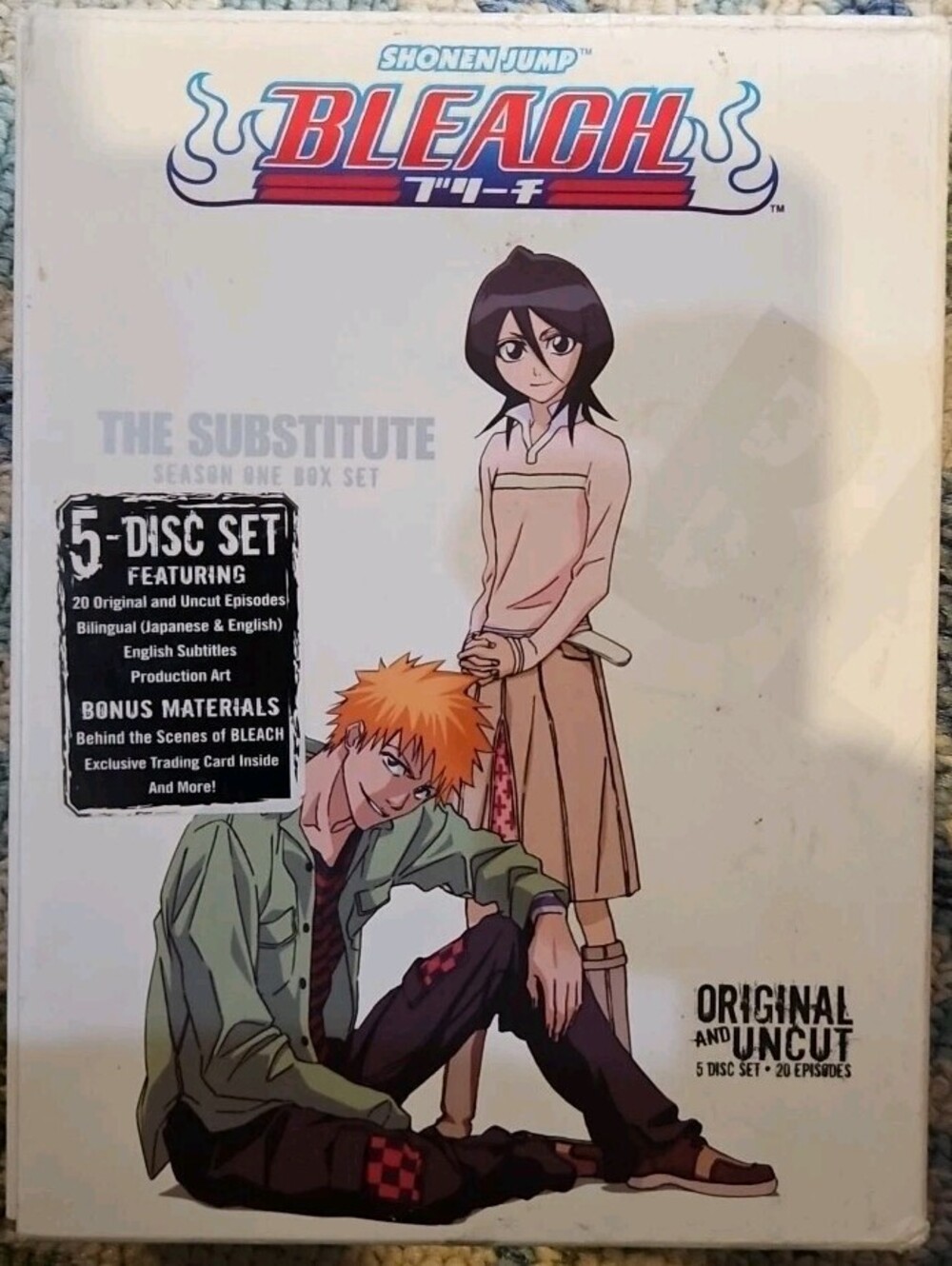 Shonen Jump Bleach - The Substitute Season 1 Box Set. Tested